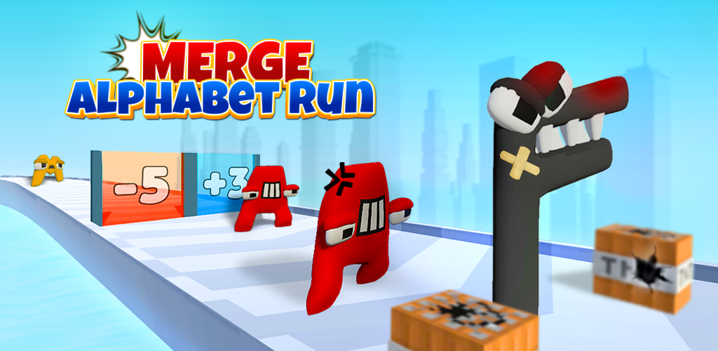 Jouez à Merge Alphabet Lord Run sur PC, le tour est joué, pas à pas!